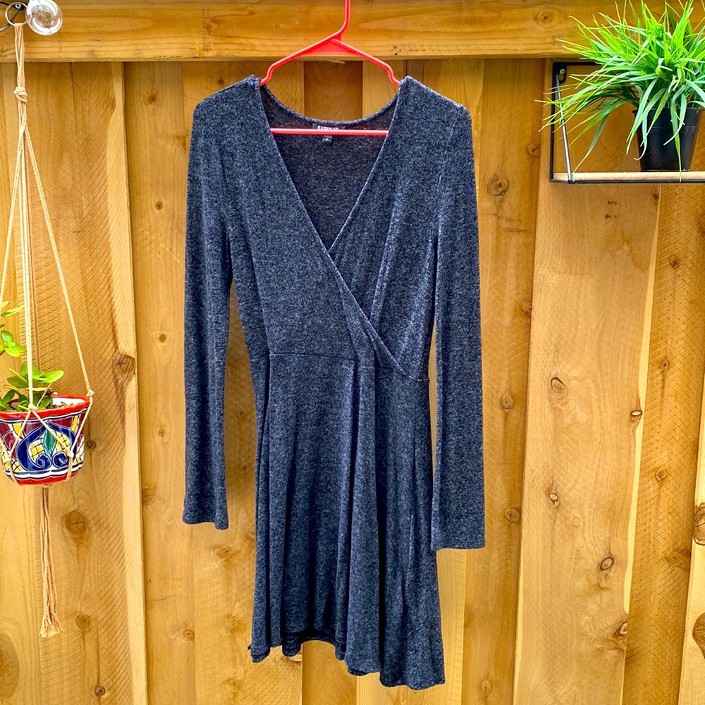 Express long sleeve mini cocktail dress